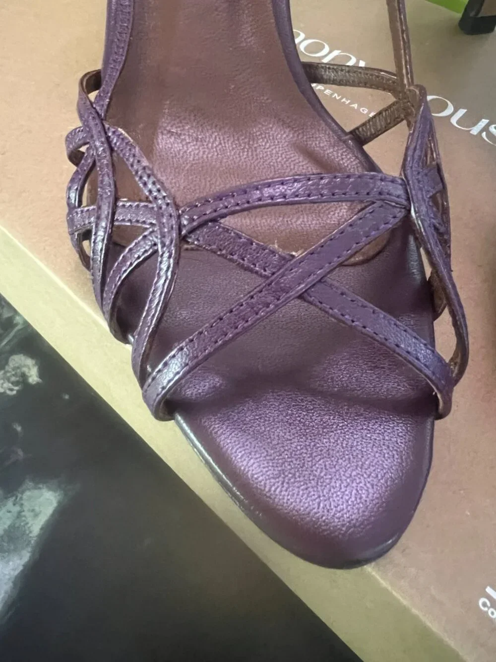 Purple Sandals - New Season - Vintage Vibes - Picture 3 of 14